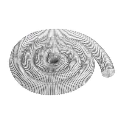 10,2 cm x 609,6 cm Staubabsaugschlauch, verdicktes PVC, flexibler, transparenter Schlauch