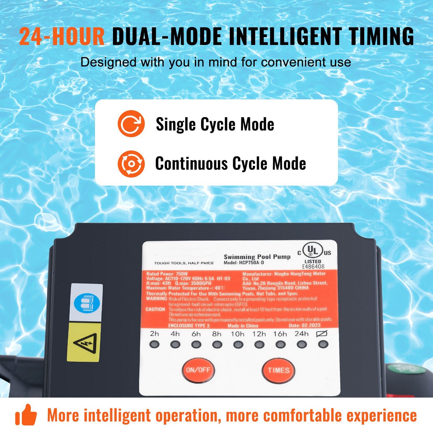 Sandfilterpumpe für Aufstellpools, 400 mm/16 Zoll, 18.000 l/h, 850 W Schwimmbadpumpensystem &amp; Filter-Kombinationsset mit 6-Wege-Mehrwegeventil und Siebkorb, für private und gewerbliche Schwimmbäder