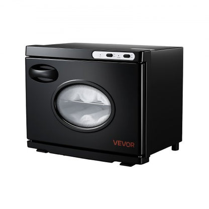 Hot Towel Warmer, 23L Large Towel Warmer Cabinet with See Through Window, Clip & Stainless Steel Racks, Holds up 36 Towels, All-Round Heating Cabinet for Spa, Barber, Manicures, Massage, Salon