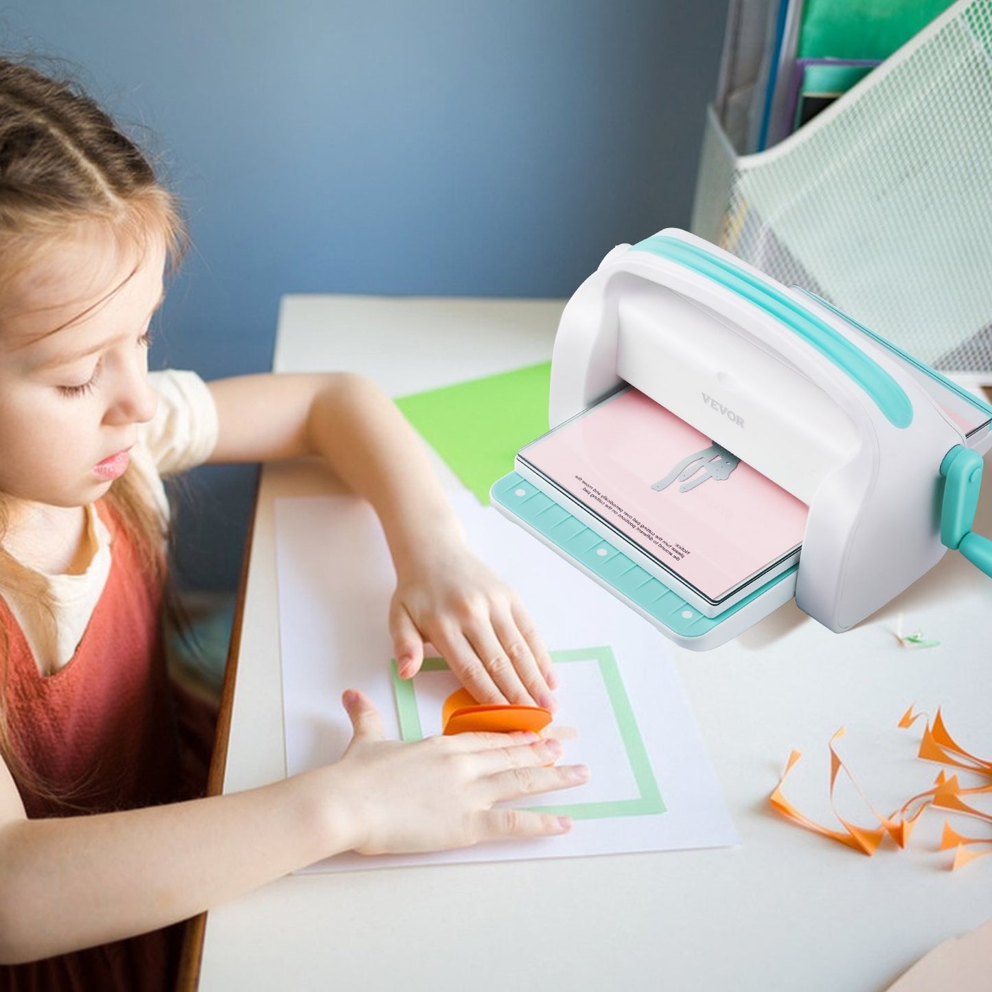 Manuelle Stanz- und Prägemaschine mit 22,9 cm Öffnung für Kunsthandwerk und Scrapbooking