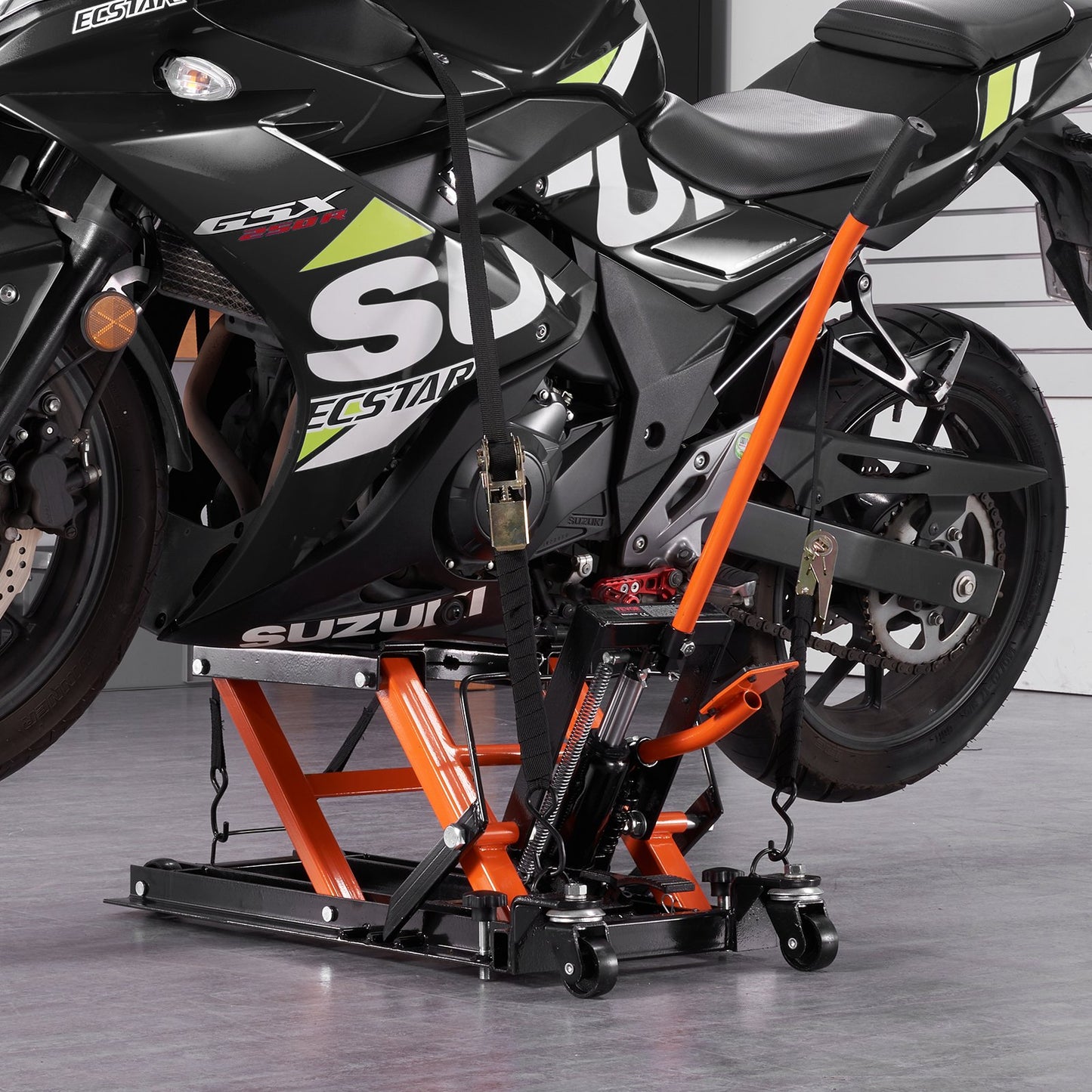 Motorcycle Hydraulic Pump Jack 680.4 kg ATV Dirt Bike Stand