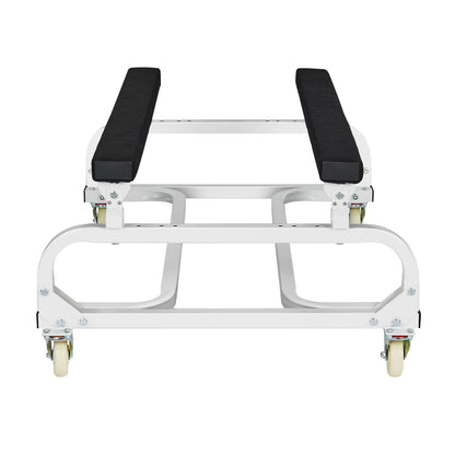 Wasserfahrzeug-Transportwagen, 1000 lbs Tragfähigkeit, Jet-Ski-Ständer/PWC-Wagen zum Transport von Wasserfahrzeugen, verstellbare Auflagen mit 4 Rollen und 2 Bremsen, robuster Jet-Ski-Wagen für Kajaks, Jet-Skis und Schnellboote