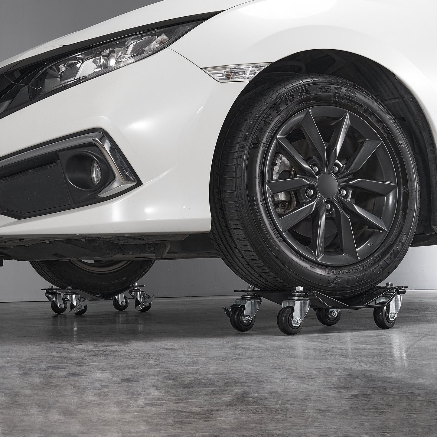 Car Dolly Wheel Tire Dolly 2 PCS Heavy Duty Skate Auto Repair Dolly 1360.8 kg