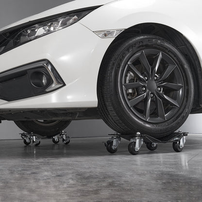 Car Dolly Wheel Tire Dolly 4 PCS Heavy Duty Skate Auto Repair Dolly 2721.6 kg