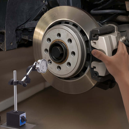 Messuhr, Genauigkeit 0,03 mm, Messbereich 0–25,4 mm, gut ablesbares großes Zifferblatt, professionell für Innendurchmessermessung, Rundlaufprüfung und Ebenheitsprüfung