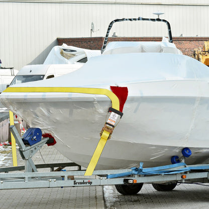 Ratschen-Spanngurte (10er-Pack), 10.000 lb Bruchlast, Endlosratsche mit 10 hochwertigen 2" x 30' Spanngurten, robust, mit Federbeschlägen für den Transport und die Sicherung von Ladung, Haushaltsgeräten und Motorrädern