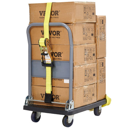 Ratschen-Spanngurte (10er-Pack), 10.000 lb Bruchlast, Endlosratsche mit 10 hochwertigen 2" x 30' Spanngurten, robust, mit Federbeschlägen für den Transport und die Sicherung von Ladung, Haushaltsgeräten und Motorrädern