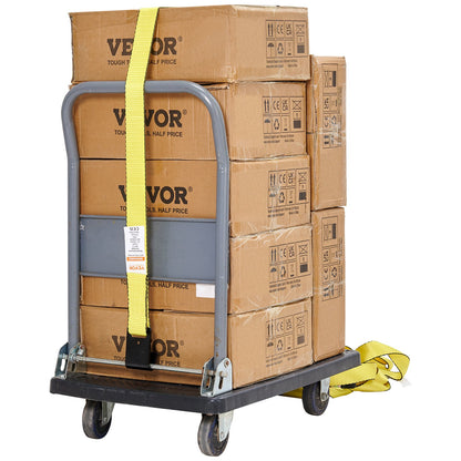 Ratschen-Spanngurte (10er-Pack), 10.000 lb Bruchlast, Endlosratsche mit 10 hochwertigen 2" x 30' Spanngurten, robust, mit Federbeschlägen für den Transport und die Sicherung von Ladung, Haushaltsgeräten und Motorrädern