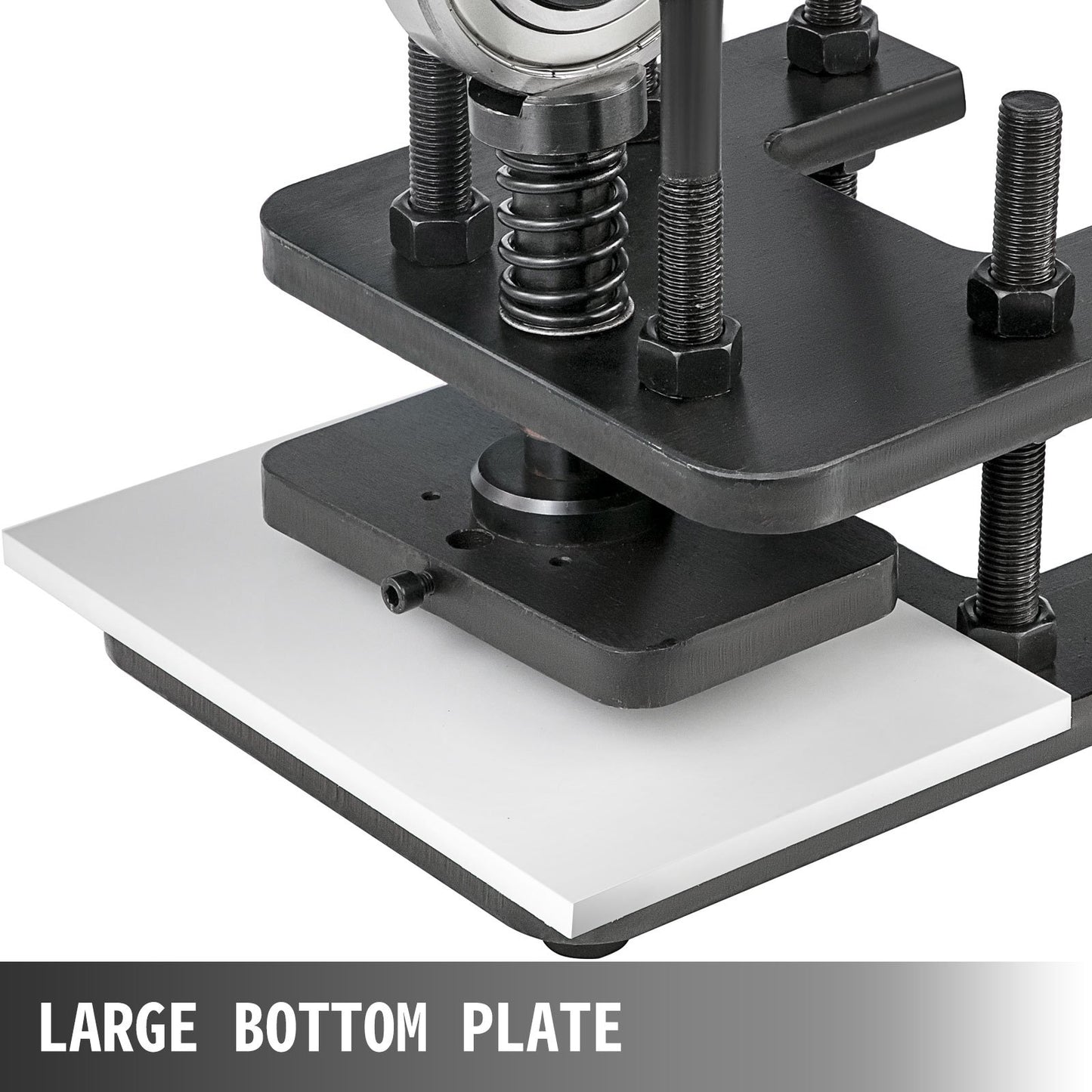 Lederschneidemaschine 180x120mm, manuelle Stanzmaschine, robuste Lederprägemaschine, Handpresse, Form, Stanzform, Lederhandwerks-Schneidemaschine für verschiedene Materialien