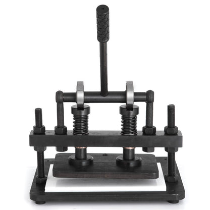 Leather Cutting Machine 260x150mm Manual Die Cutter Heavy Duty Leather Embossing Machine Hand Press Mold Mould Leather Die Cut Leather Craft Cutting Machine for Various Materials