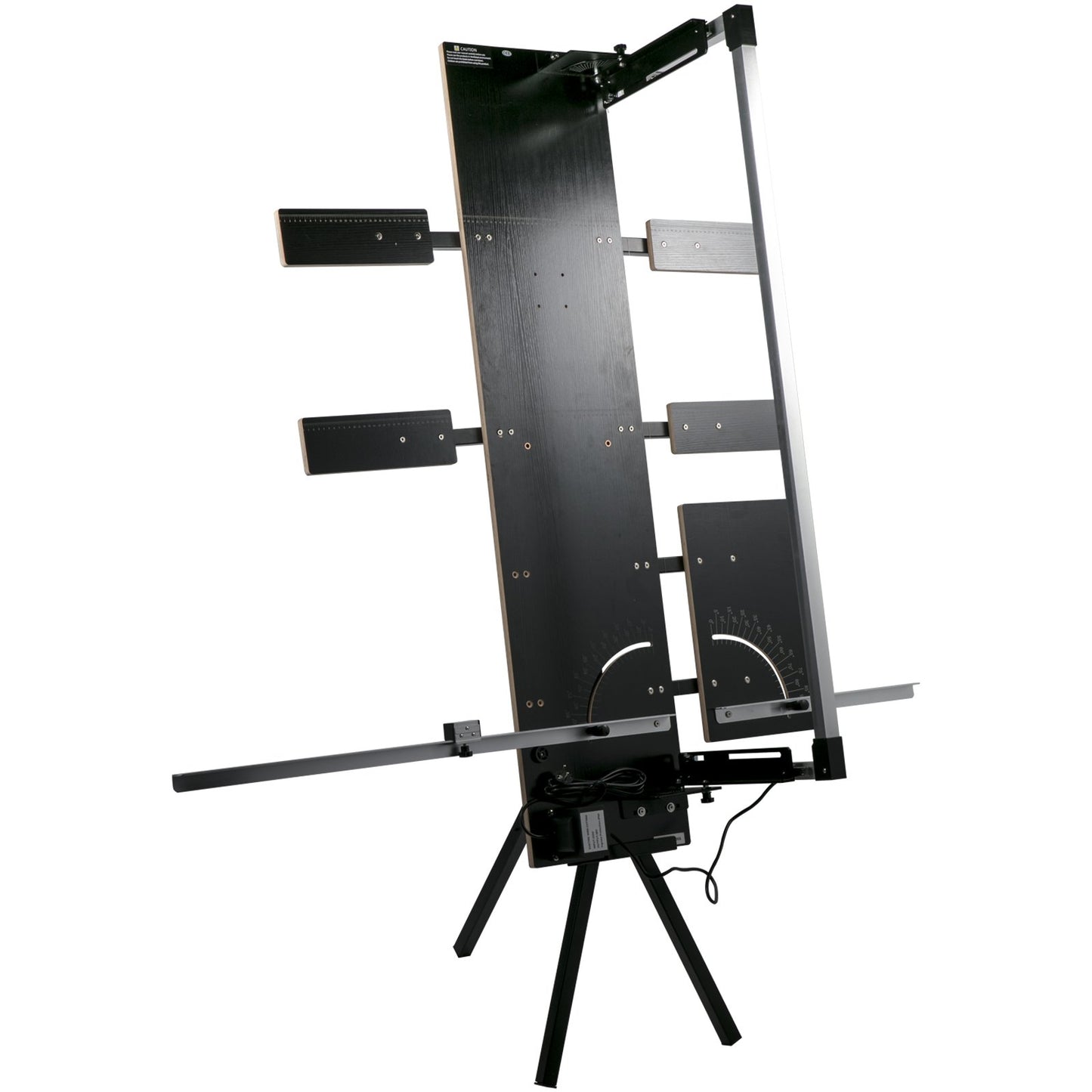 Styrofoam Cutting Machine 42cm Max. Cut Thickness Foam Cutter 115cm Max. Length Hot Wire Foam Cutter 0-90° Styrofoam Cutter Six Heating Wires with Stand Lateral Plate for Cutting Foam Pearl Cott