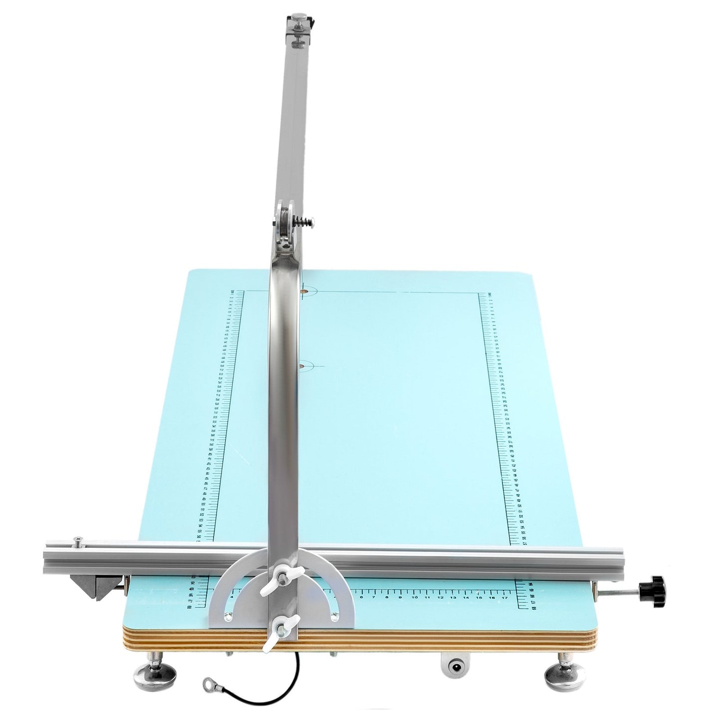 Foam Cutting Machine Hot Wire Foam Cutter Scaled Workbench Styrofoam Cutter Adjustable Angle for Foam Sponge KT Board Foam Carving Modeling…