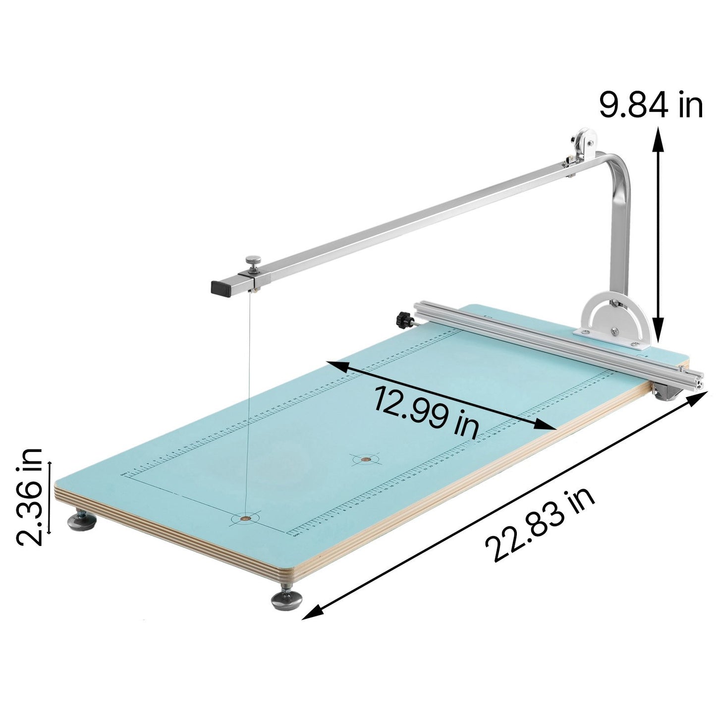 Foam Cutting Machine Hot Wire Foam Cutter Scaled Workbench Styrofoam Cutter Adjustable Angle for Foam Sponge KT Board Foam Carving Modeling…