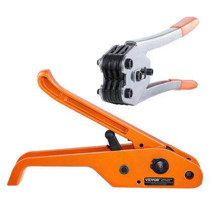 Banding Strapping Kit with Strapping Tensioner Tool, Banding Sealer Tool, 1000 m Length PP Band, 1000 Metal Seals, Pallet Packaging Strapping Banding Kit Banding Packaging Strapping for Packing