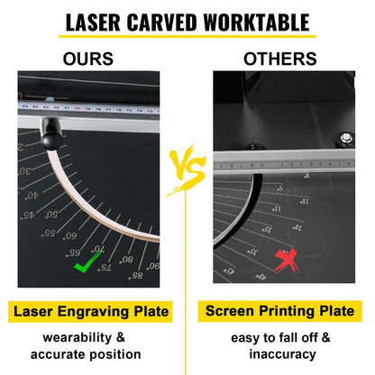 Styrofoam Cutting Machine 42cm Max. Cutting Thickness Foam Cutter 127cm Max. Cutting Length Hot Wire Foam Cutter 0-90° Styrofoam Cutter Six Heating Wires with Stand for Cutting Foam Pearl Cotton