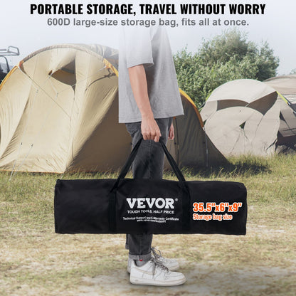 Volleyball- und Badminton-Set, tragbares Badmintonnetz für den Außenbereich, höhenverstellbare Stahlstangen, professionelles Kombi-Set mit PVC-Volleyball, Pumpe, Tragetasche, einfacher Aufbau für Garten, Strand oder Rasen