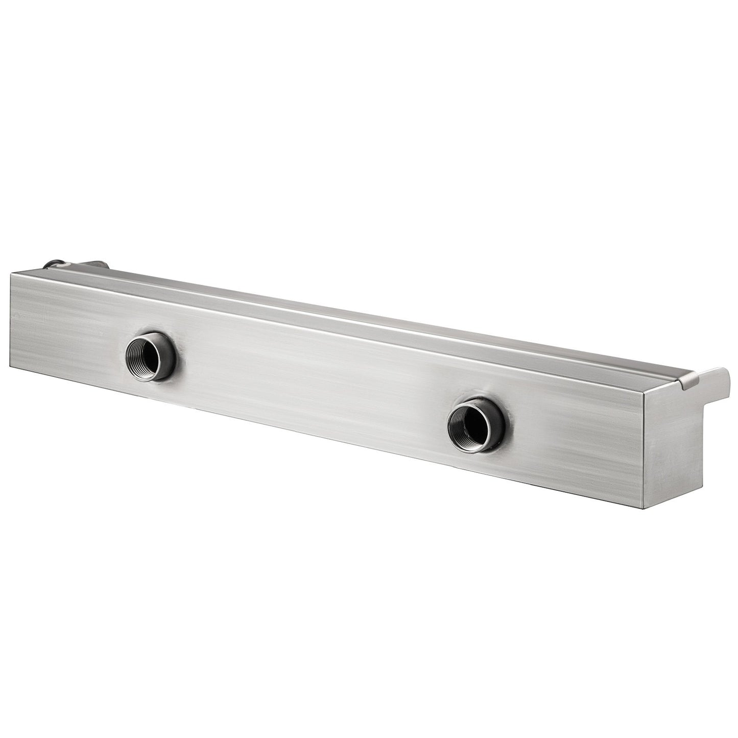 Rechteckiger Wasserfall-Poolbrunnen mit LED-Streifenbeleuchtung, 60 x 11,5 x 8 cm / 23,6" x 4,5" x 3,1"