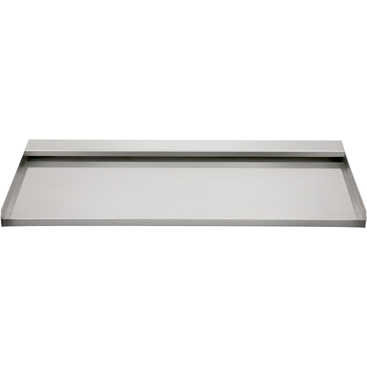 Wasserfallflügel, 60 cm Edelstahl-Wasserfallüberlauf, rechteckiger Wasserfall für Teichbrunnen, Kaskadenflügel mit Anschlussstück, Schlauch, Klemme und PTFE-Band, Wasserflügel für Koiteiche, Wasserspiel