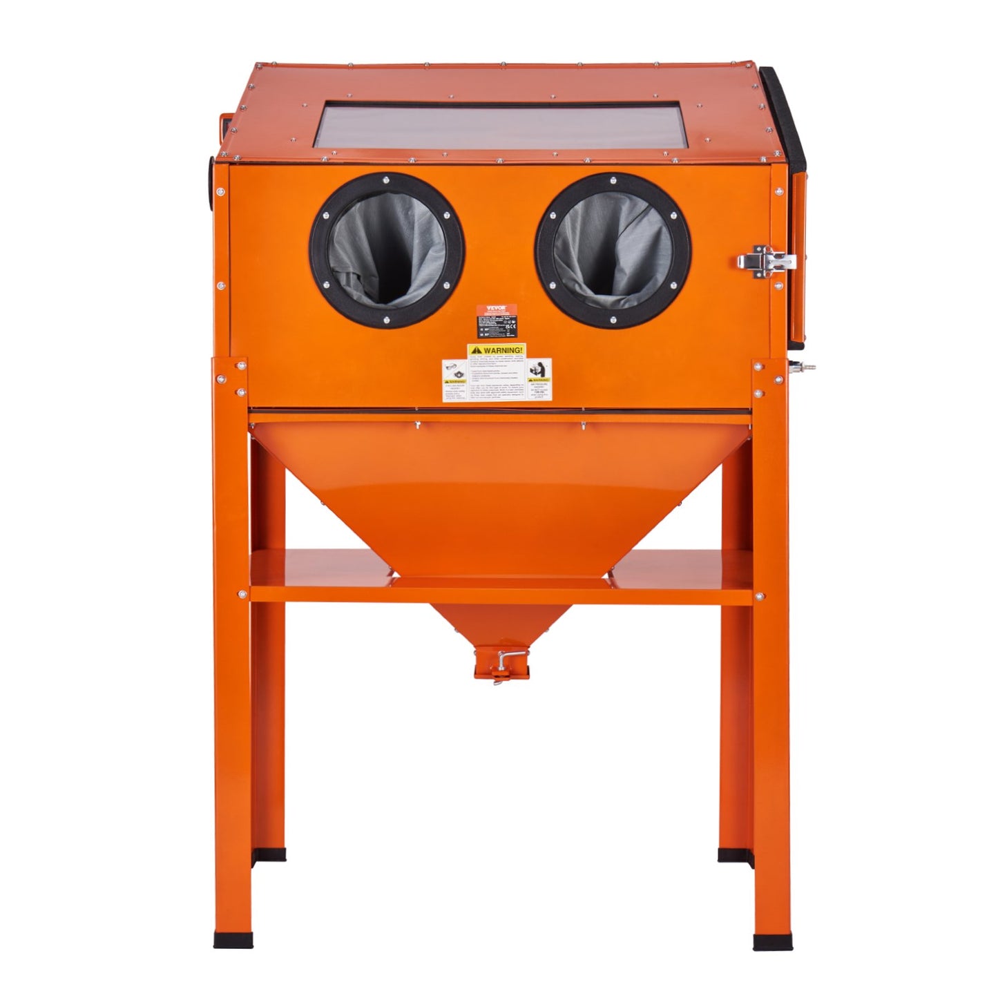 227.1 L Sand Blasting Cabinet with Stand with Blasting Gun & 4 Nozzles