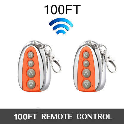 Automatic Gate Opener 600 kg/1300 lb, with Infrared Security Photocell Sensor with 2 Remote Controls Sliding Gate Opener Move Speed 1188.7 cm Per Min