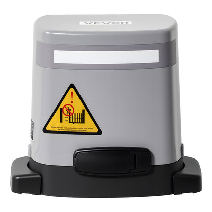 Solar Sliding Gate Opener, 280W Electric Gate Opener for Doors up to 20m 816kg, Gear Track Rolling Fence Door Motor with Infrared Sensor & 2 Remote Controls, Driveway Gates Opening System