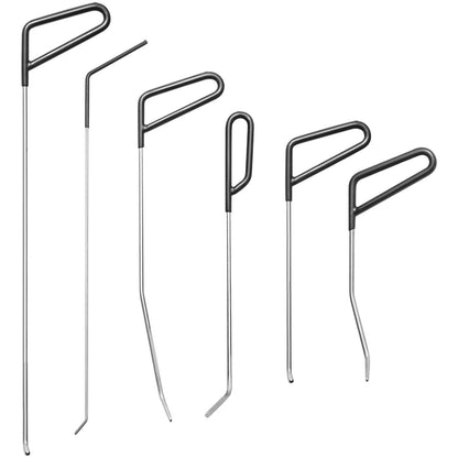 Rods Dent Removal Kit, 21 Pcs Paintless Dent Repair Rods, Stainless Steel Dent Rods, Whale Tail Dent Repair Tools, Professional Hail Dent Removal Tool For Minor Dents, Door Dings And Hail Damage