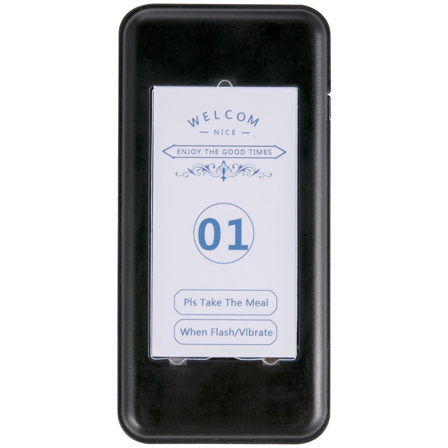 Restaurant-Pager 16 Untersetzer Paging-System Max 98 Kindergarten-Pager Drahtloses Paging-Warteschlangen-Aufrufsystem Touchscreen mit Vibration, Blinken und Summer für Hotels und Cafés mit sozialer Distanzierung