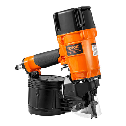 Coil Siding/Framing Nailer CN83N, 2" to 3-1/4" 15 Degree Pneumatic Siding Nail Gun with Tool-Less Depth Adjustment, 70-120PSI Air Coil Nailer for Siding Sheathing Wooding Fencing Decking