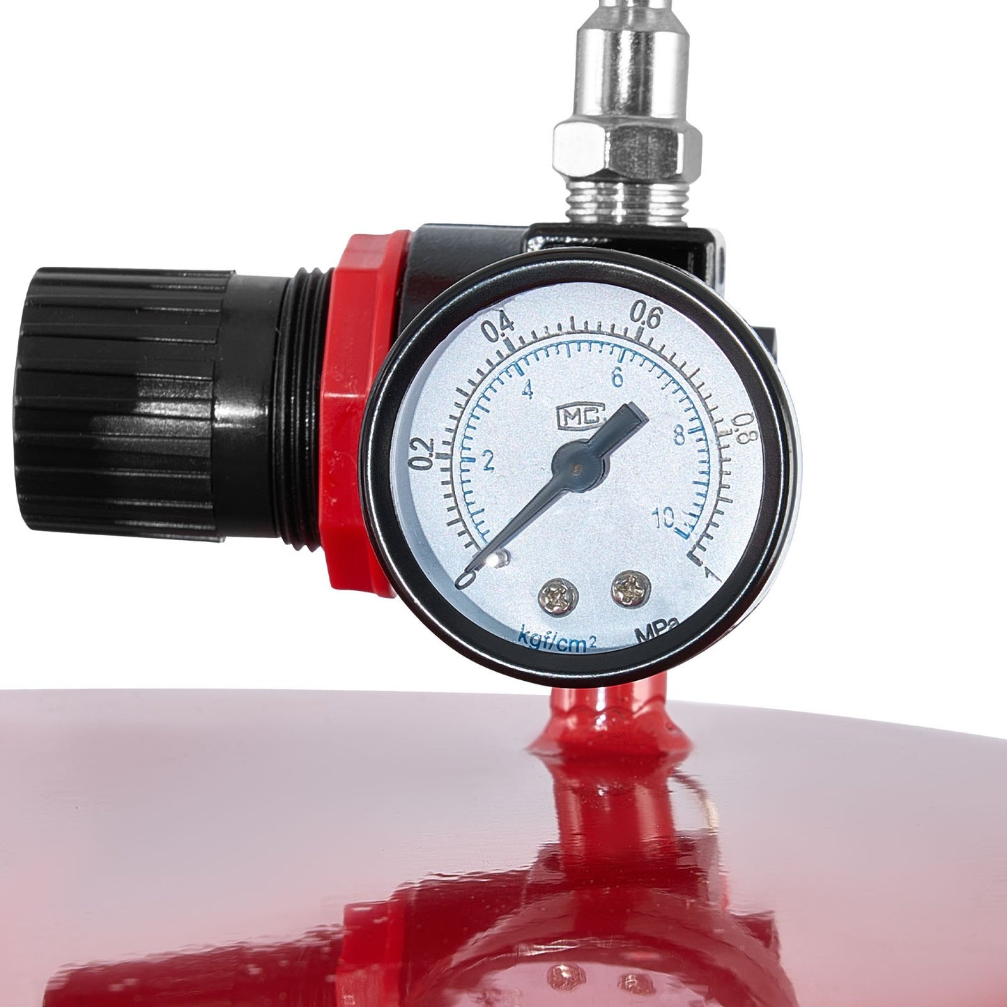 95L Waste Oil Drain Tank, Air Operated Portable Oil Drainer with Adjustable Funnel Height, Industrial Fluid Drain Tank with Wheels, Fluid Fuel Transfer Drainage for Auto Repair Shops, Red