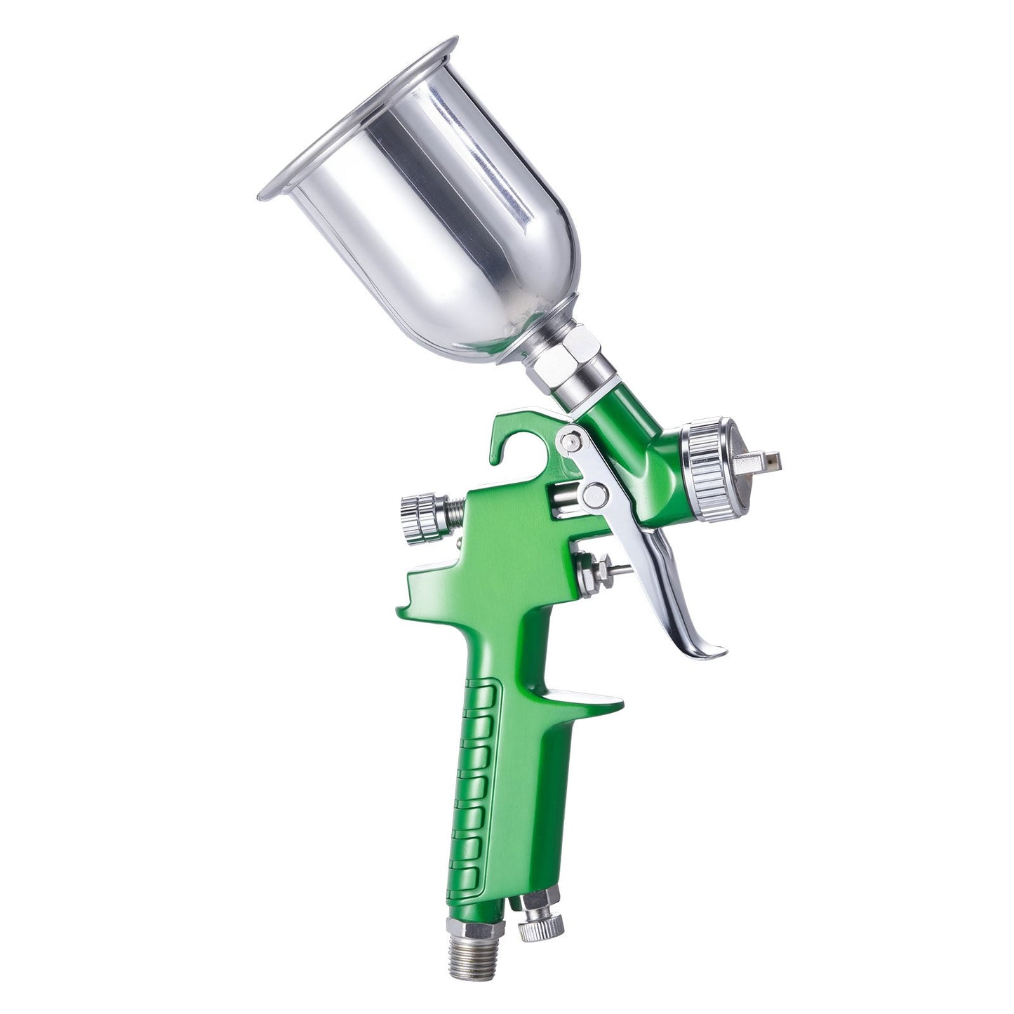 3-Piece Air Spray Gun Kit, Professional Auto Paint Spray Gun Set with 3 Nozzles (1/1.4/1.8mm), 3 Cups & Air Regulator, Gravity Feed Automotive Paint Sprayer for Primer, Topcoat & Touch-Up