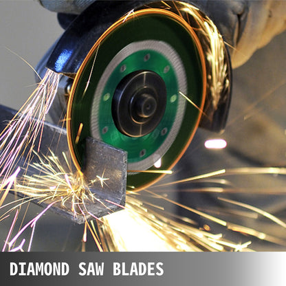 8-teiliges Diamant-Lochsägen-Set mit Diamantbohrkernen, M14 20/25/32/35/40/50/60/68 mm, inklusive 2 Sägeblättern, Lochsägen- und Bohreraufsätzen, Bohrwerkzeug für Kernbohrungen in Fliesen, Steinzeug und Granit.