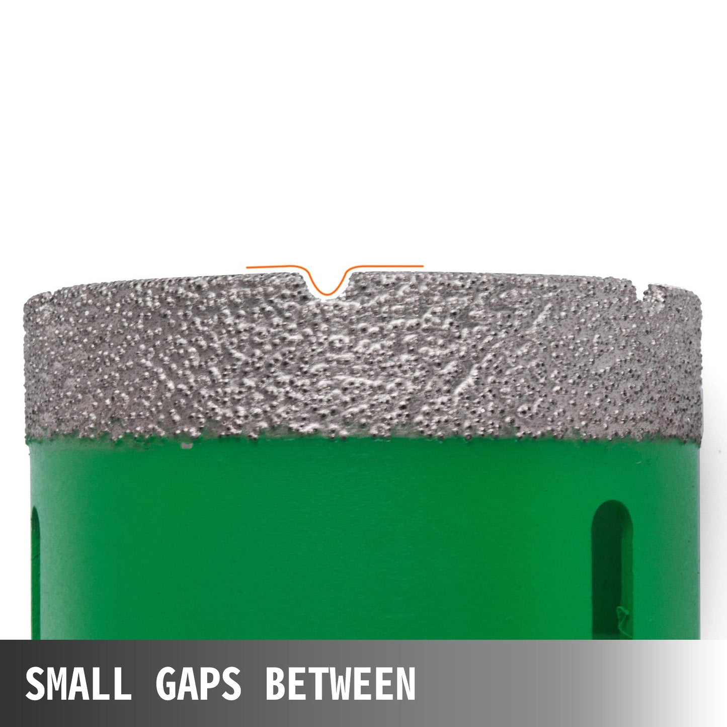 6-teiliges Diamant-Lochsägen-Set mit Kernbohrern M14 Gewinde 20/25/40/45/50/68 mm (0,79/1/1,6/1,77/2/2,7 Zoll) inklusive 2 Sägeblättern