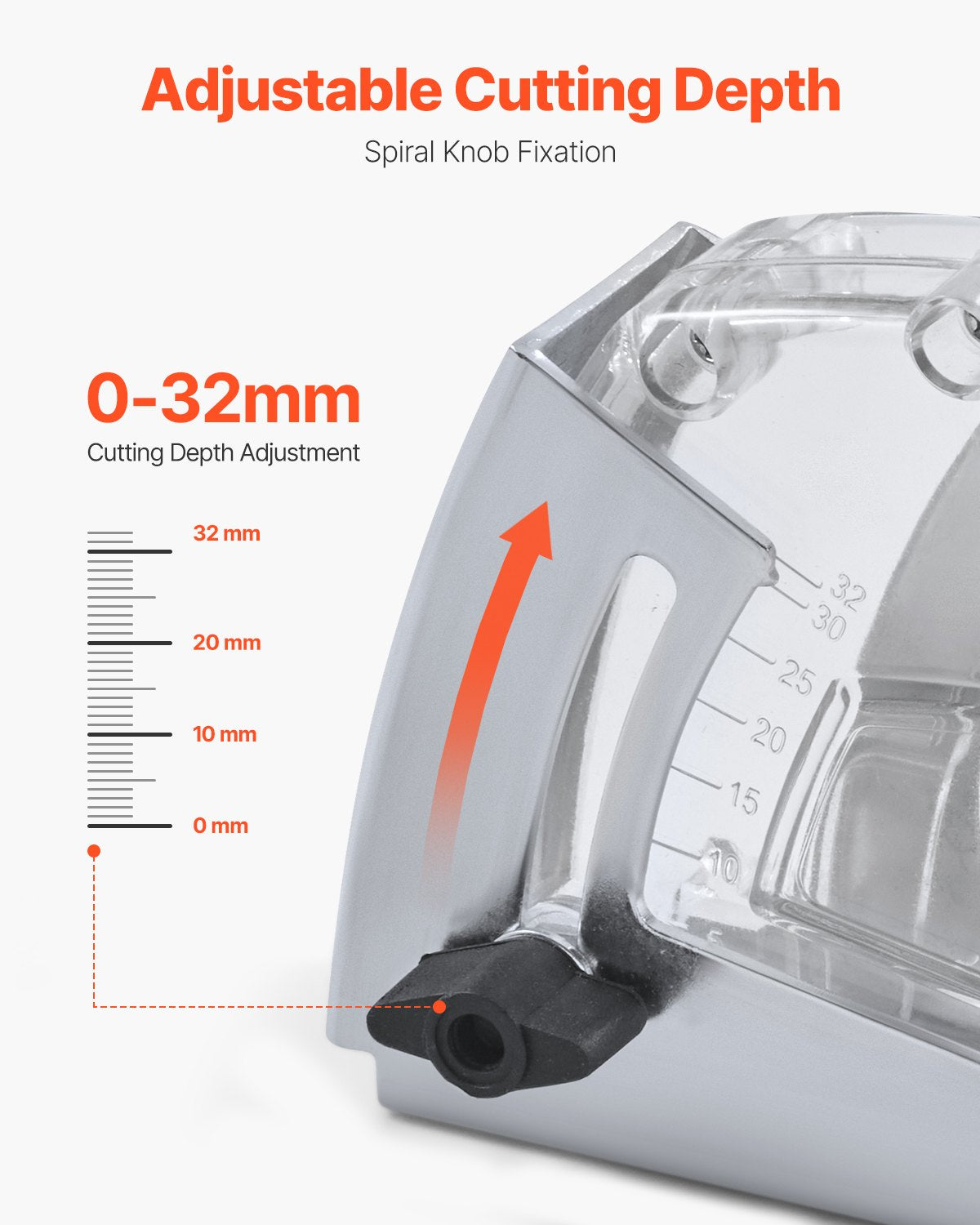 Cutting Dust Shroud for Angle Grinders, Universal 4-5 in Angle Grinder Dust Shroud with 6 Clamping Washers & 5 in Diamond Grinding Cup Wheel, Adjustable Cutting Depth, Connect to Vacuum Cleaner