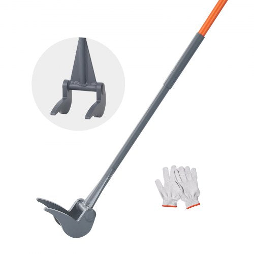 Palettenbrecher, 127 cm Griff, 907,2 kg Tragkraft, Q235 Kohlenstoffstahl, Hochleistungs-Deckabbrecher, Abbruchwerkzeug für Holzpaletten, Brechstange zum effizienten und mühelosen Entfernen von Dielen