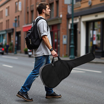 1041,4 mm (41 Zoll) Cutway Akustikgitarre Natur Anfänger-Set mit Gigbag für Erwachsene