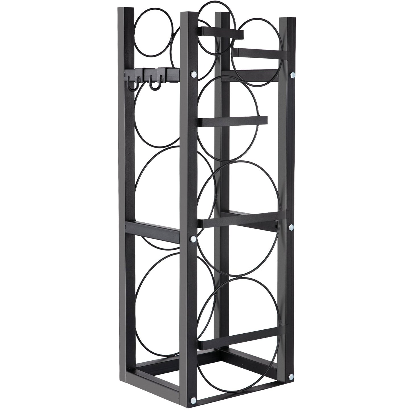 Refrigerant Tank Rack with 2x30lb and Other 3 Saving Space Cylinder Tank Rack 35x13x14-inch Refrigerant Cylinder Rack Gas Cylinder Racks and Holders for Gas Oxygen Nitrogen Storage