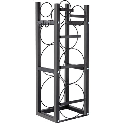 Refrigerant Tank Rack with 2x30lb and Other 3 Saving Space Cylinder Tank Rack 35x13x14-inch Refrigerant Cylinder Rack Gas Cylinder Racks and Holders for Gas Oxygen Nitrogen Storage