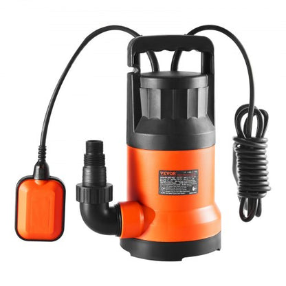Tauchpumpe, Sumpfpumpe, 700 W, 4148 GPH/15.700 LPH, 33 ft/10 m Förderhöhe