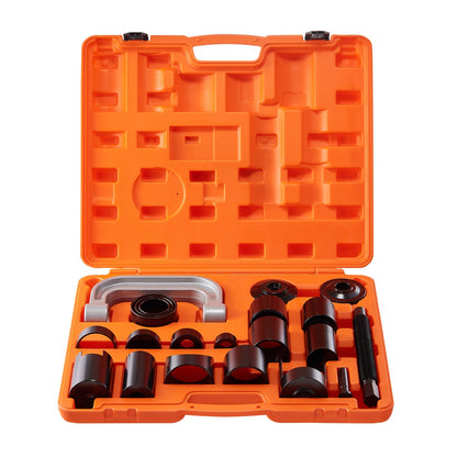 Ball Joint Press Kit, 21 pcsTool Kit, C-press Ball joint Remove and Install Tools, for Most 2WD and 4WD Cars, Heavy Duty Ball Joint Repair Kit for Automotive Repairing