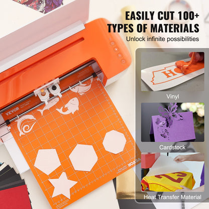 Vinylschneider, Bluetooth-fähig, kompatibel mit iOS, Android, Windows und Mac, zahlreiche Designs inklusive, für die Gestaltung individueller Karten und Wohnaccessoires