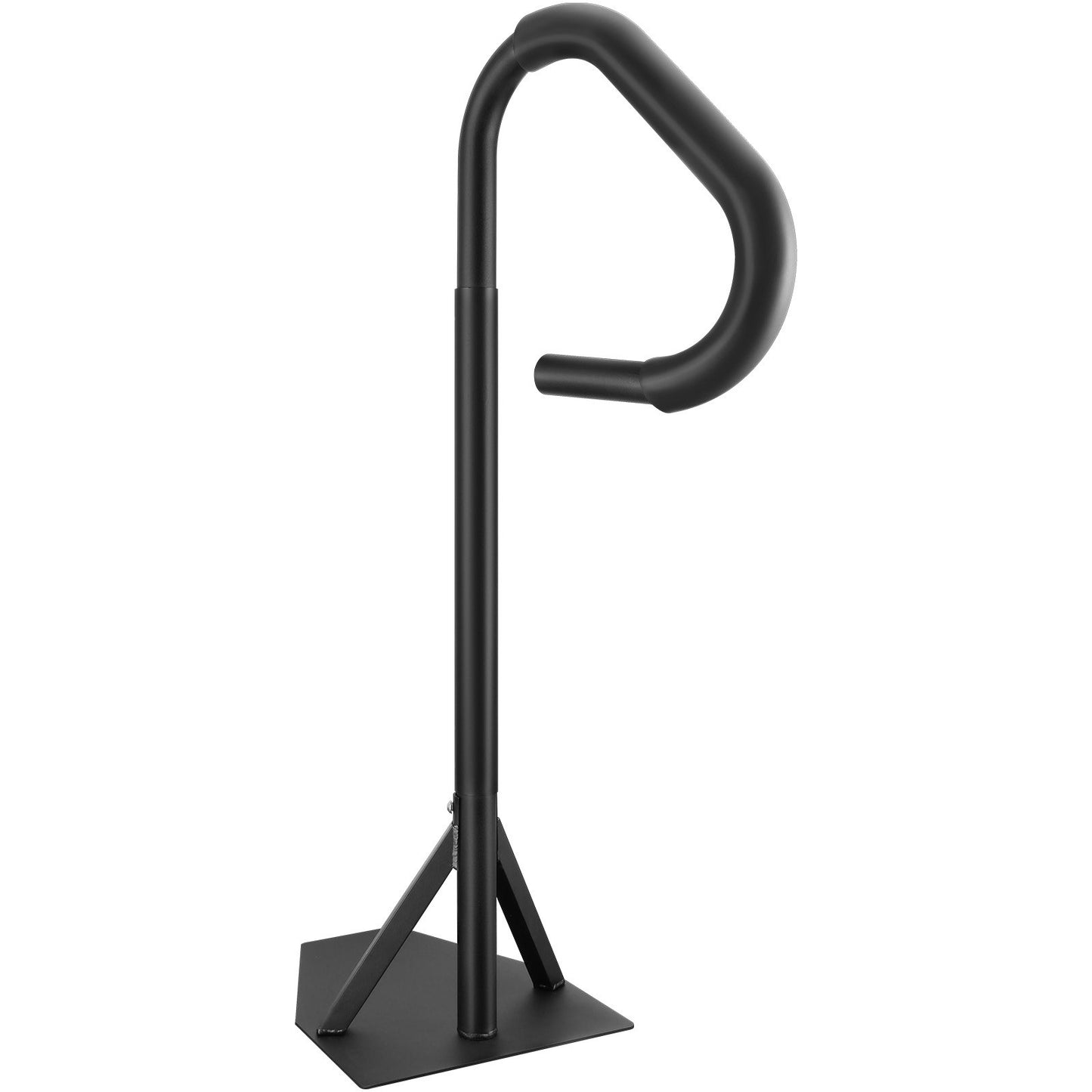 Whirlpool-Handlauf, 360° drehbarer Spa-Seitenhandlauf mit höhenverstellbarem Profil (122–160 cm), rostfreier Aluminium-Spa-Treppe, Whirlpool-Handlauf mit Schiebefuß für den Innen- und Außenbereich, Tragkraft: 272 kg