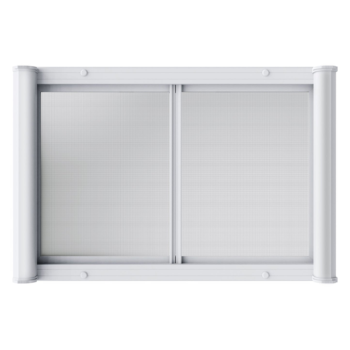 Verkaufsfenster für Imbisswagen, 91 x 61 cm großes Servicefenster aus Aluminiumlegierung, bis zu 85 Grad zu öffnendes Fenster mit 2 Schiebefenstern, Markisentür und Schlepphaken, für Imbisswagenanhänger