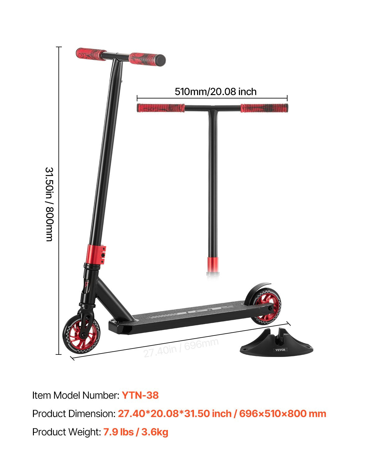 Stunt-Scooter, Profi-Trick-Scooter für Kinder (11–13 Jahre), Jugendliche, Erwachsene, Jungen und Mädchen, Freestyle-Street-Scooter für Fortgeschrittene und Anfänger, Doppellagiges, leichtes Aluminiumdeck