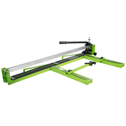 Tile Cutter 47-Inch Manual Tile Cutter 1.4-Inch Tile Cutting Machine Ceramic Porcelain Tile Cutter with Laser Guide All-Steel Frame and Bonus Spare Cutter Wheels Tile Cutter Hand Tool