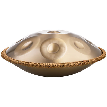 Handpan Drum 55.9 cm 10 Notes D Minor Hand Drum Instrument with Mallet