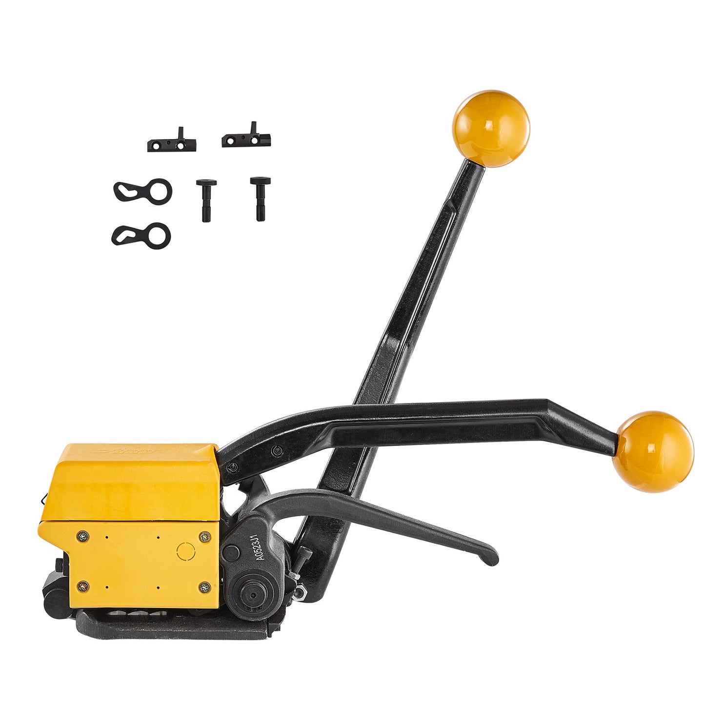 Steel Strapping Tool for 1.3-1.9 cm Width, 3-in-1 (Tensioner, Crimper, Cutter) Manual Belt Packaging Banding Machine Packaging Metal Steel Strapping Banding Tool Machine for Stainless Steel Strap