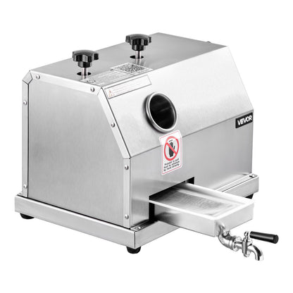 Gewerbliche Zuckerrohrpresse, 50 kg/h Ausstoß, 3 Walzen, 62 mm Einlass