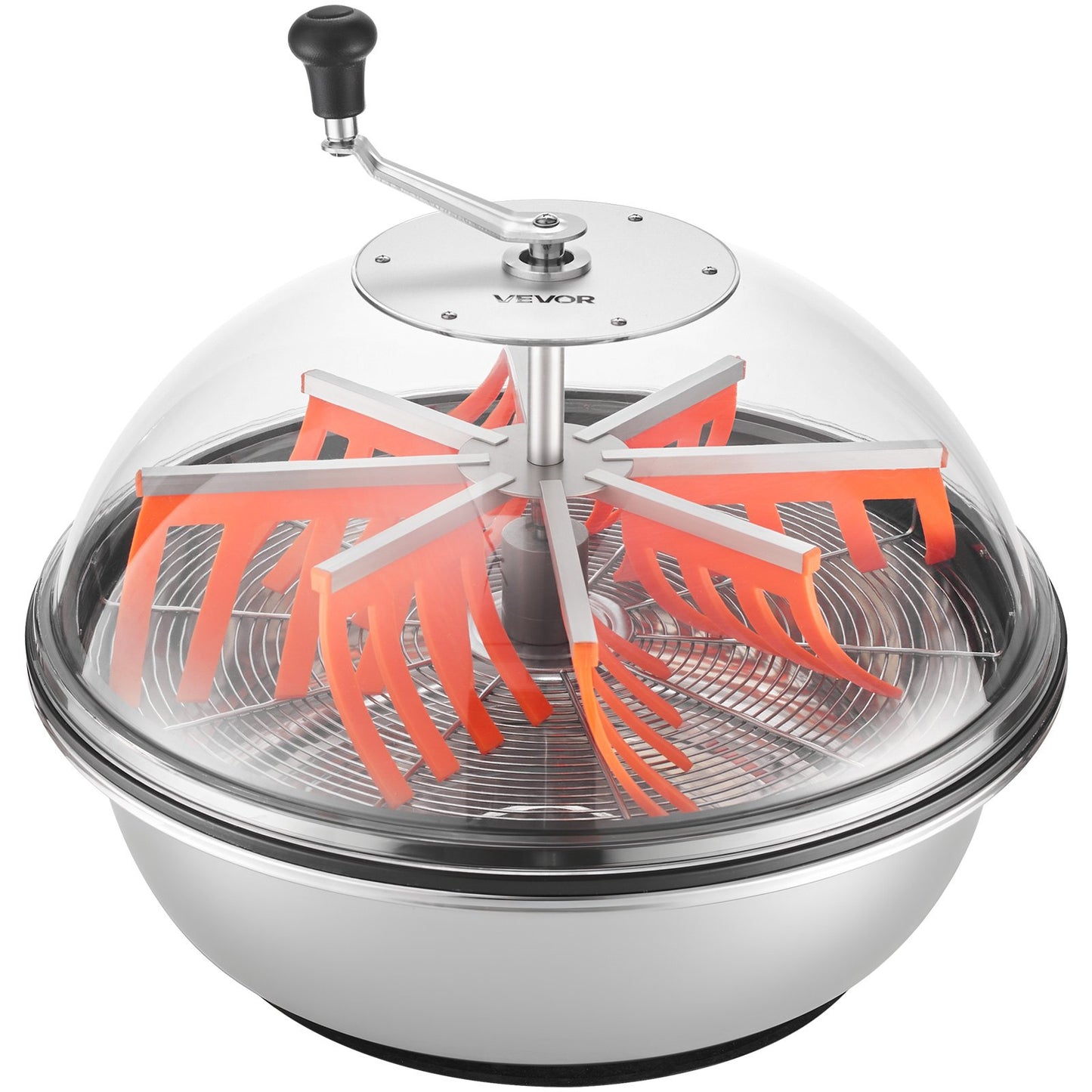 Bud Leaf Bowl Trimmer, 600 mm Manual Bud Trimmer, with Sharp Stainless Steel Blades, Visual Cutting, Wet & Dry Hydroponic Cutting Machine, Twisted Spin Cut for Plants Leaves Buds Flowers