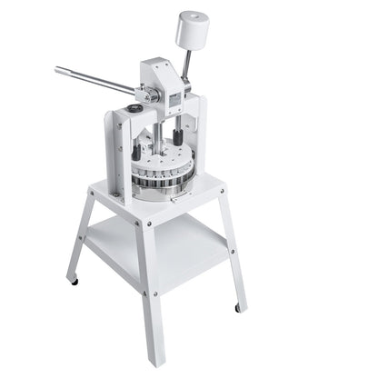 Dough Divider Rounder, 40PCS Manual Dough Equal Divider Machine, 1.06oz - 4.94oz Hand Press Dough Cutter with 304 Stainless Steel Tray and Blade, Bread Maker for Bakery, Restaurant, Commercial