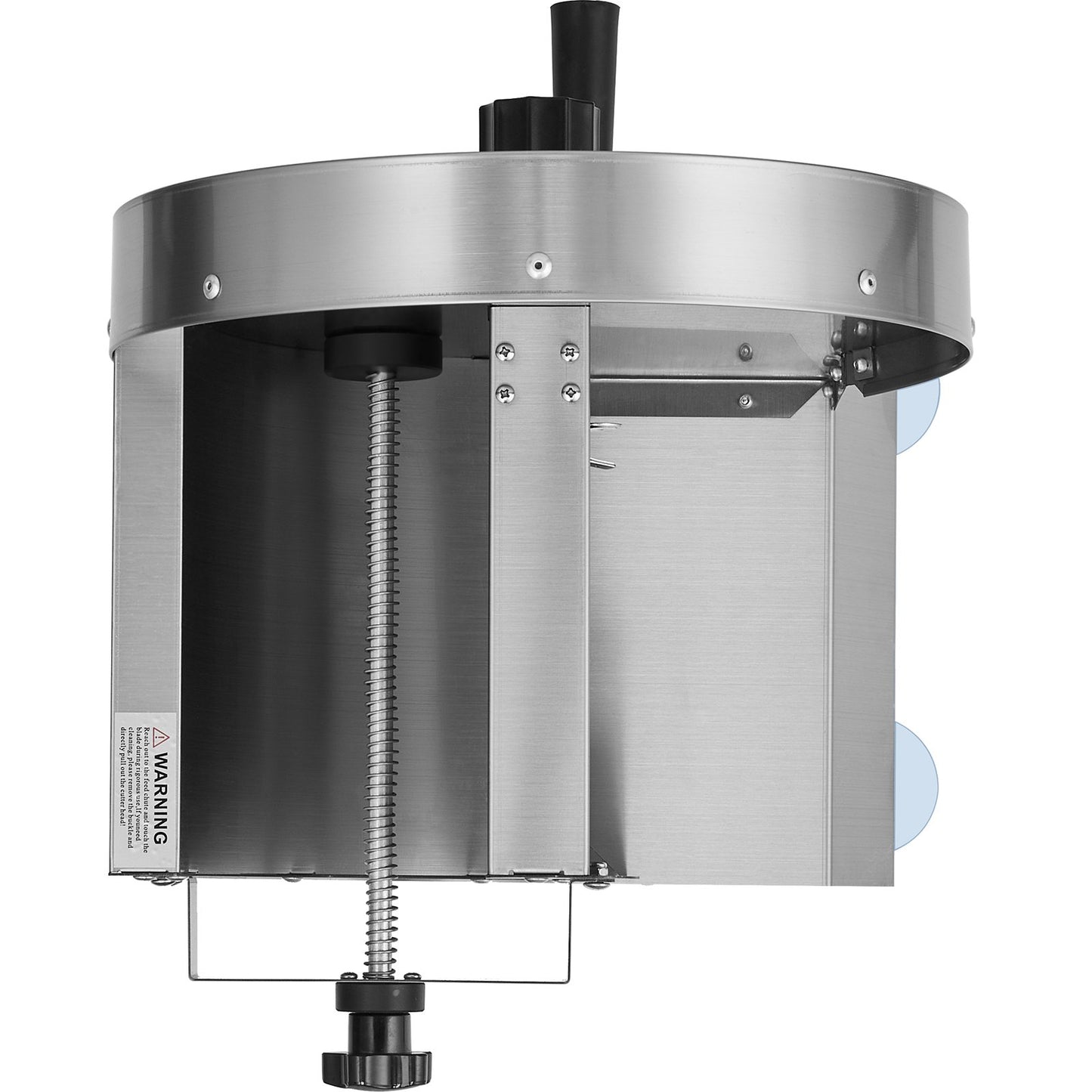 Manual Vegetable Fruit Slicer, 0-0.5"/0-12mm Thickness Adjustable Commercial Slicer Machine, Stainless Steel Food Cutter Slicing Machine with 2 Spare Blades, for Potato, Cucumber, Lemon, Tomato